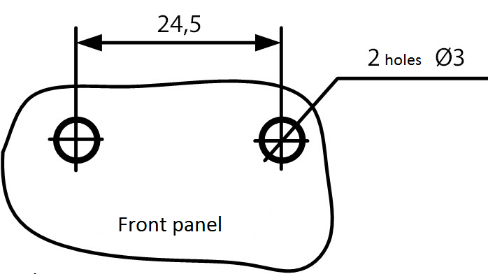 Mounting dimensions 