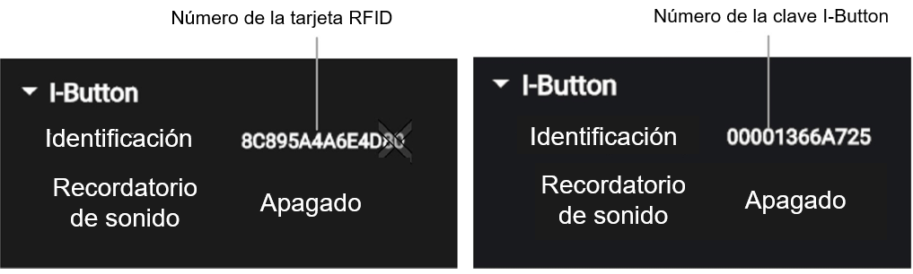 Tarjeta RFID/I-Button 