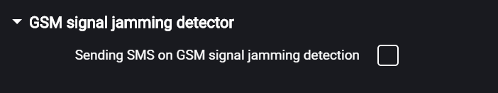 GSM Signal Jamming Detector 