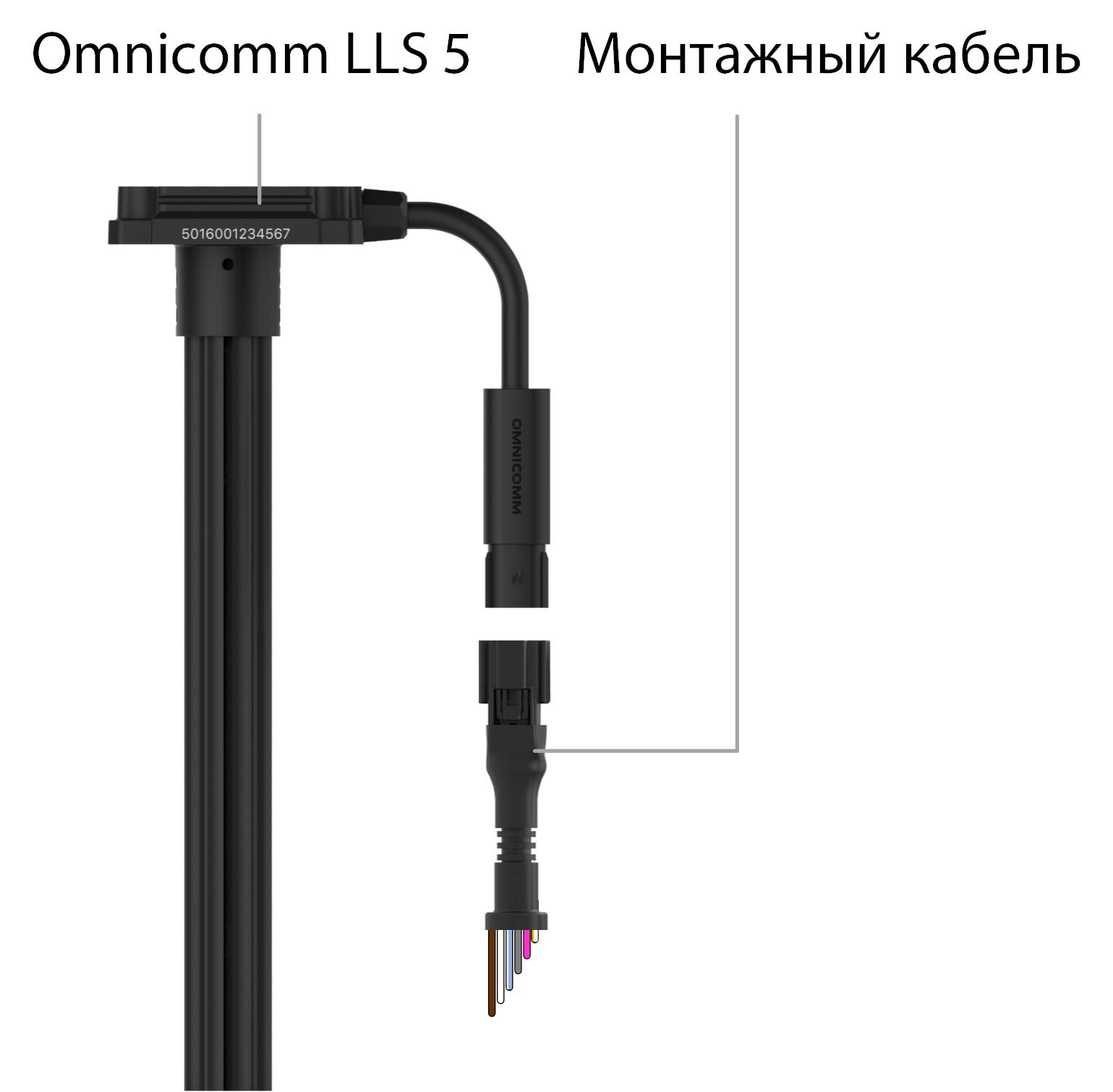 Подключение датчика Omnicomm LLS 5 