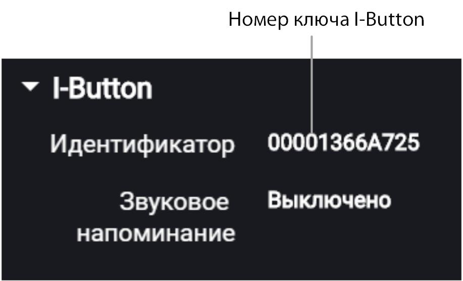 Ключ I-Button 